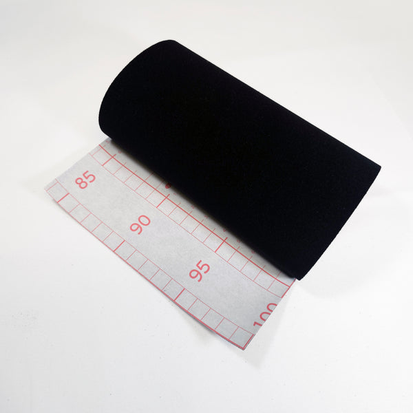 Self Adhesive Velvet for Plinths - Black