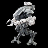 alt="Armiger Wardog Avenger Chain Cannon shown on a wardog model with talon and missile pod side view"